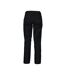 Womens/ladies Stretch Cargo Trousers Black Projob-2