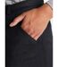 Pantalon taille semi-élastiquée droit-4