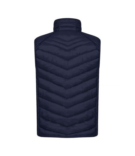 Mens Idaho Body Warmer Dark Navy Clique