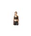 Womens/ladies Swift Iii Sports Bra Black Print Dare 2B-1
