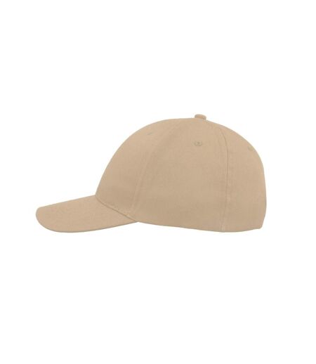 Casquette Six Panneaux Start Mixte Beige Atlantis