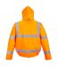 Mens hi-vis safety bomber jacket orange Portwest-2