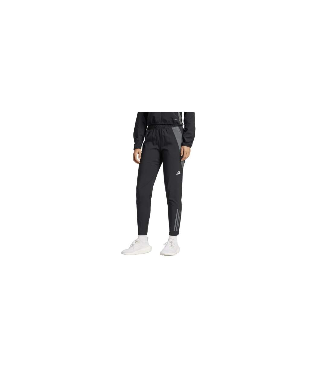 Pantalon De Survêtement Entraînement Tiro Femme Noir Gris Foncé Adidas-1