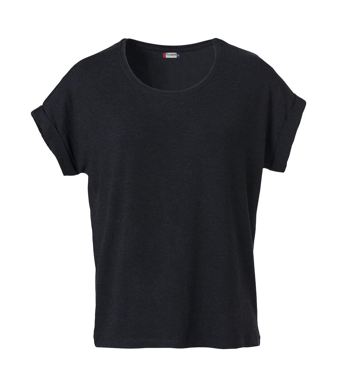 T-shirt katy femme noir Clique-1