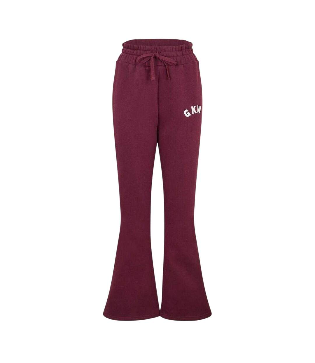 Womens/ladies Inspire Flared Joggers Fig Gym King-1