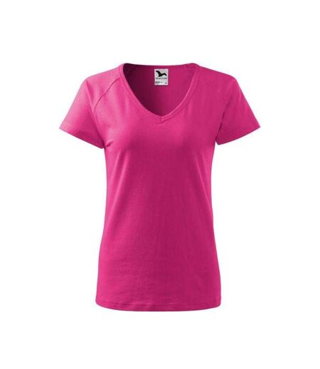 T-shirt Motif/style Rêve Femme Violet Clair Malfini