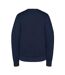 Mens Fleece Crew Neck Sweatshirt Navy Slazenger-2