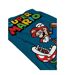 Jumping cotton beach towel blue/multicoloured Super Mario