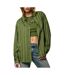 Chemise kaki femme kaporal verso - m-1