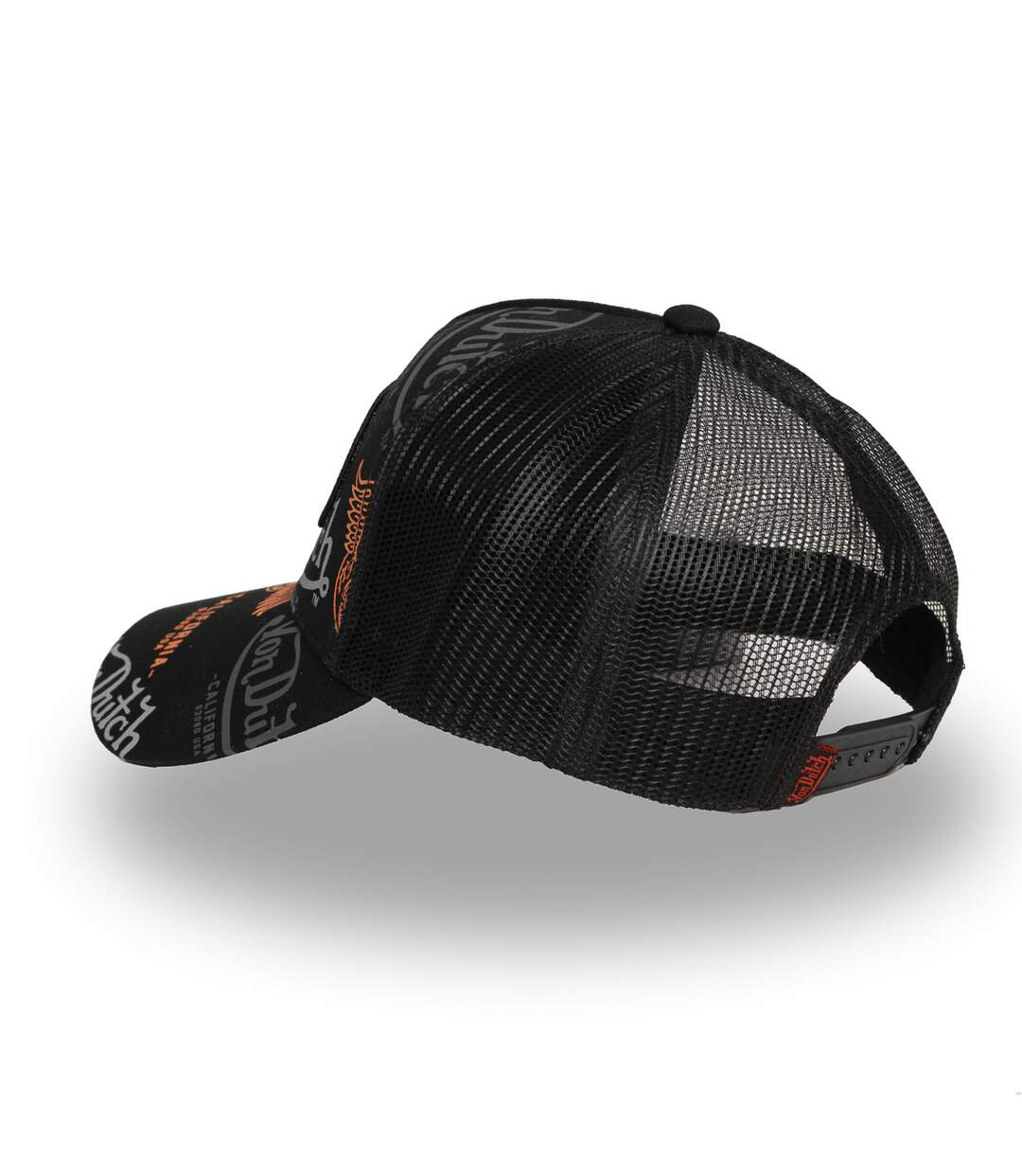 Casquette trucker  avec print all over et badge brodé Vondutch-5