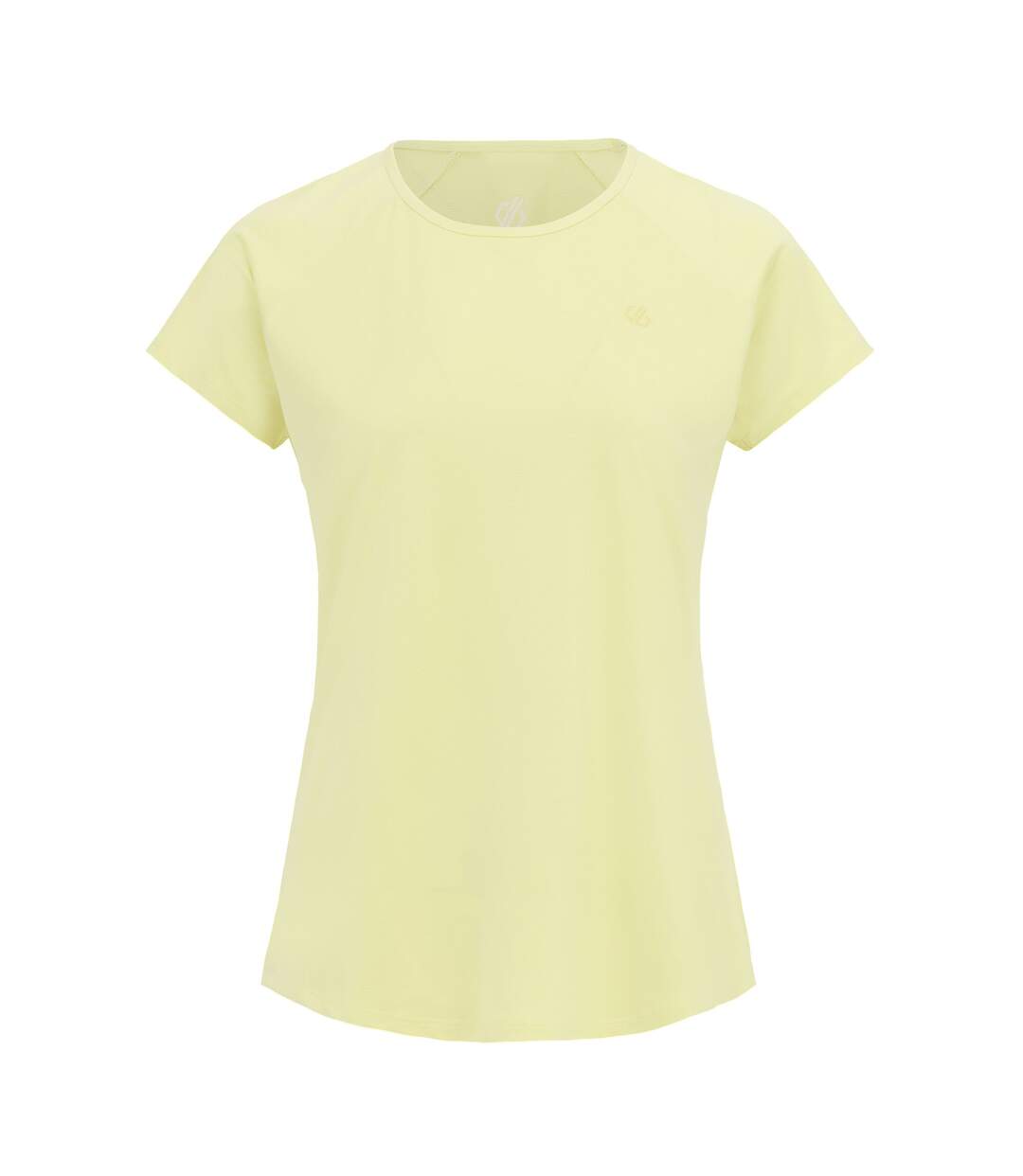 Womens/ladies Corral T-shirt Wax Yellow Dare 2B-1