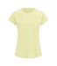 Womens/ladies Corral T-shirt Wax Yellow Dare 2B-1