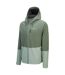 Mens Colour Block Hooded Jacket Green Karrimor-3