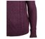 Pull camionneur col montant zippé 30% laine PIXEL1-4