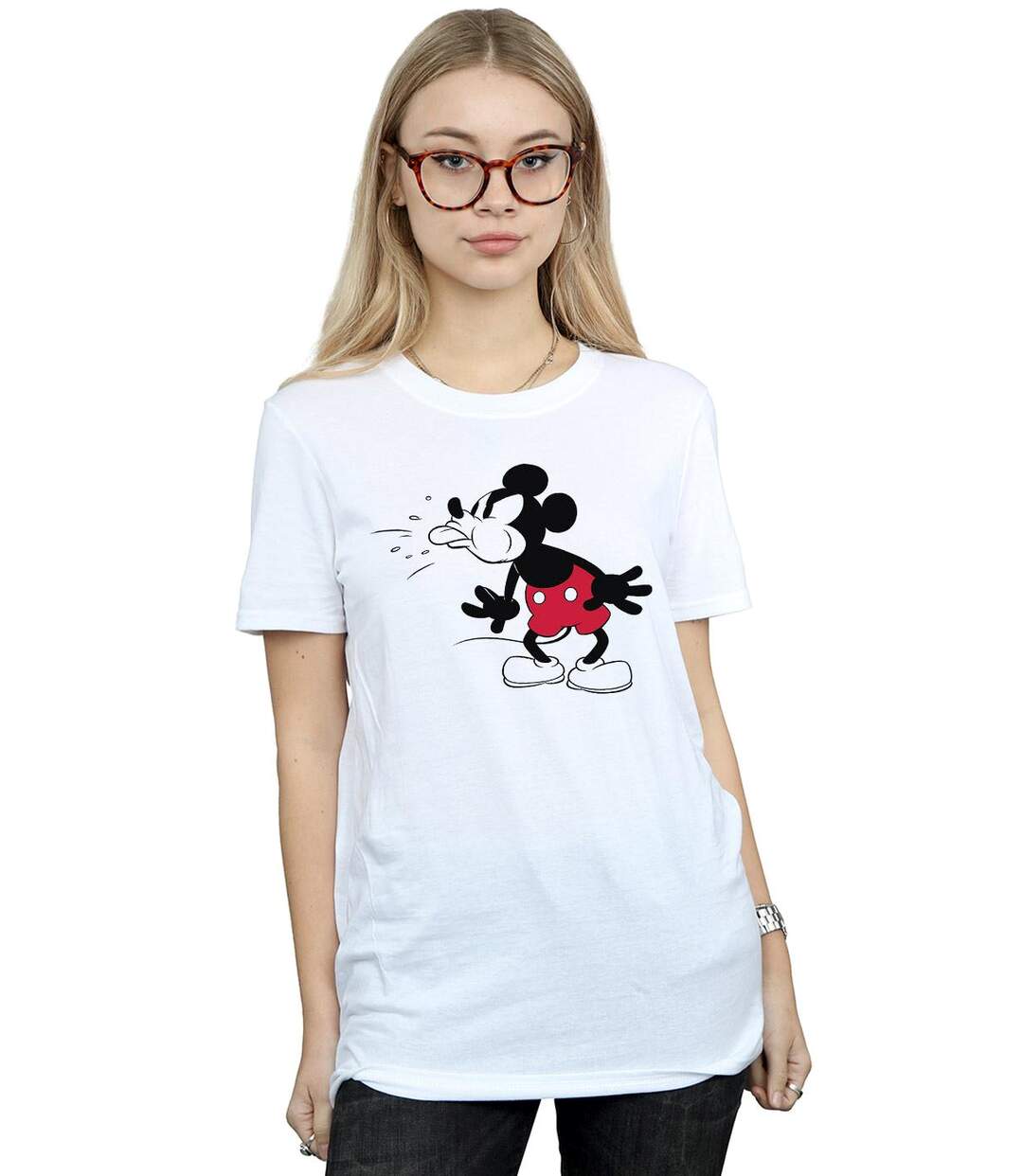 Disney - T-shirt - Femme (Blanc) - UTBI1114-4