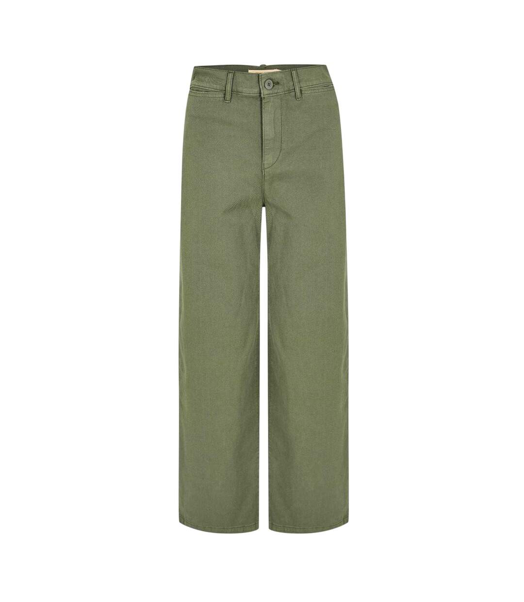 Chino Motif/style Rétro Femme Vert De Gris Levis-1