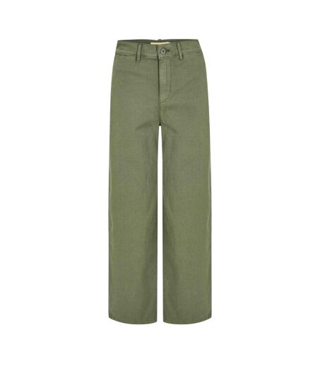 Chino Motif/style Rétro Femme Vert De Gris Levis
