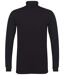 T-shirt col roulé - Homme - SFM125 - noir