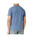 T-Shirt bleu homme dc comics  mono batman-2