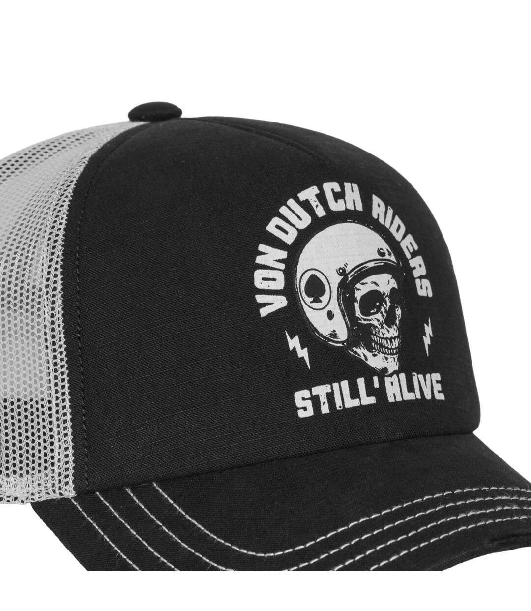Casquette trucker imprimée avec filet Crew Vondutch-3