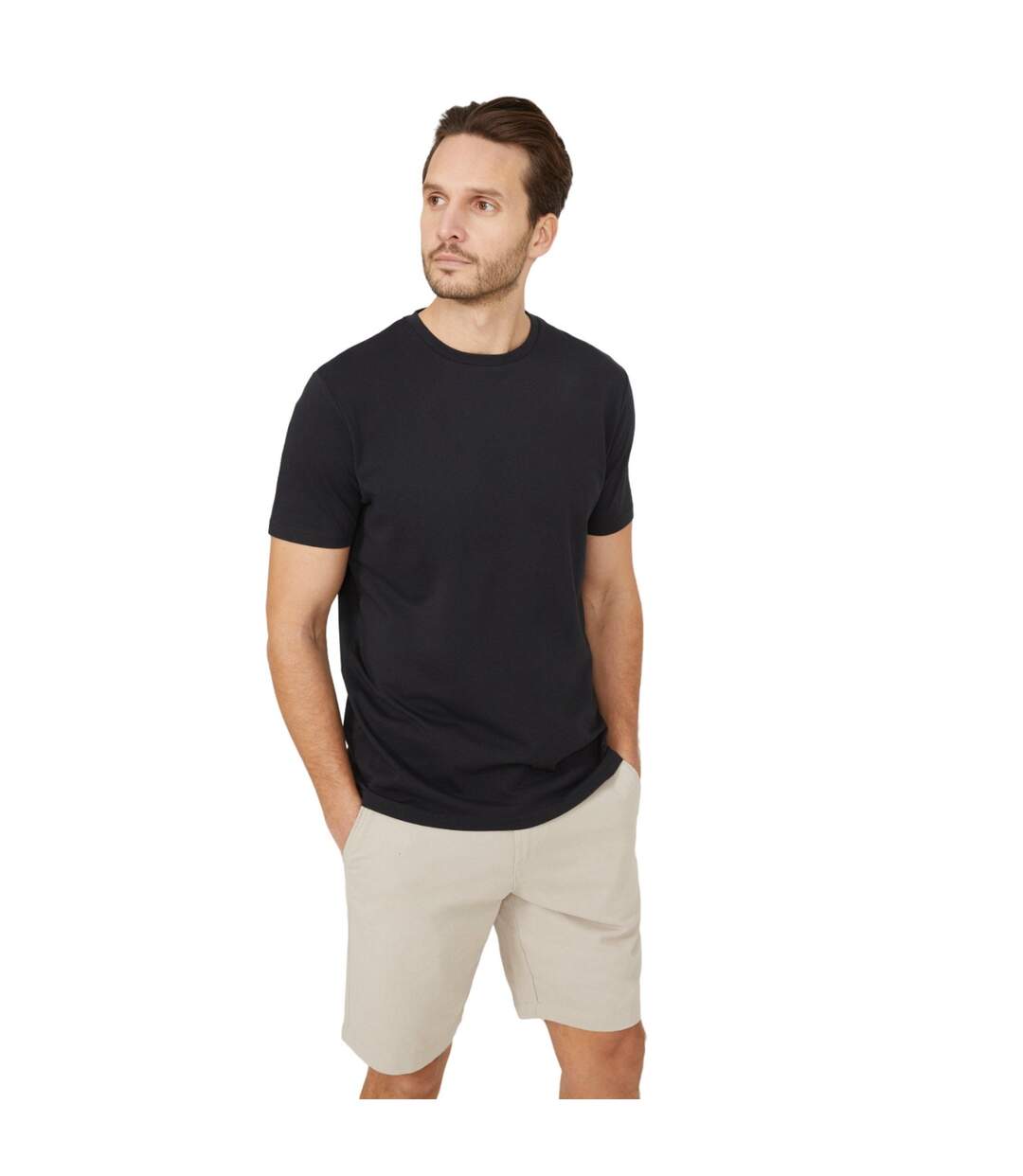 T-shirt homme noir Maine