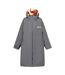 Unisex Adult Abstract Mountain Waterproof Changing Robe Iron Regatta-2