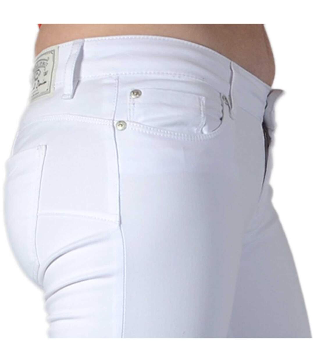 Jeans Kaporal Loka Blanc-4