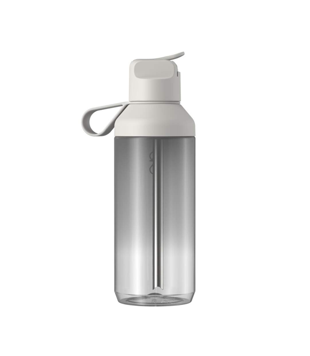 Gourde Avec Paille Motif/style Transparent Go Taille Unique Gris Clair Ocean Bottle-3