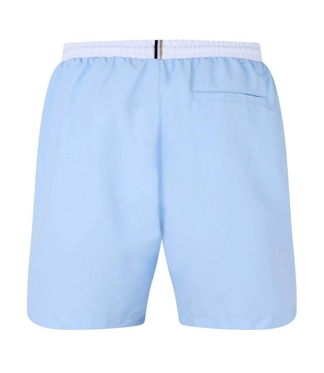 Mens Starfish Swim Shorts Light Blue Boss-2