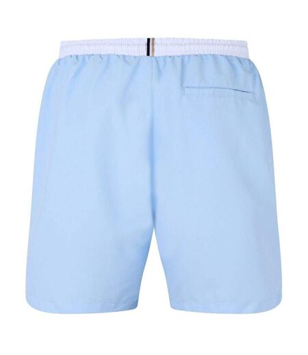 Mens Starfish Swim Shorts Light Blue Boss