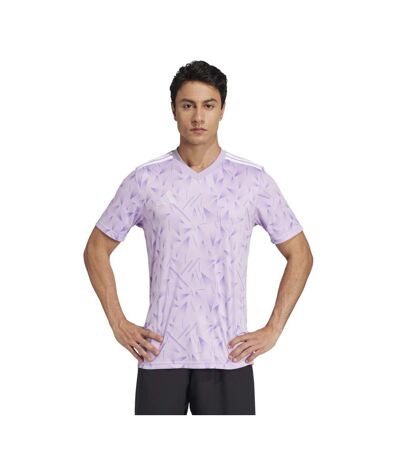 T-shirt Style Motif Géométrique Team Icon Homme Rose Adidas