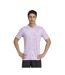 T-shirt Style Motif Géométrique Team Icon Homme Rose Adidas-1