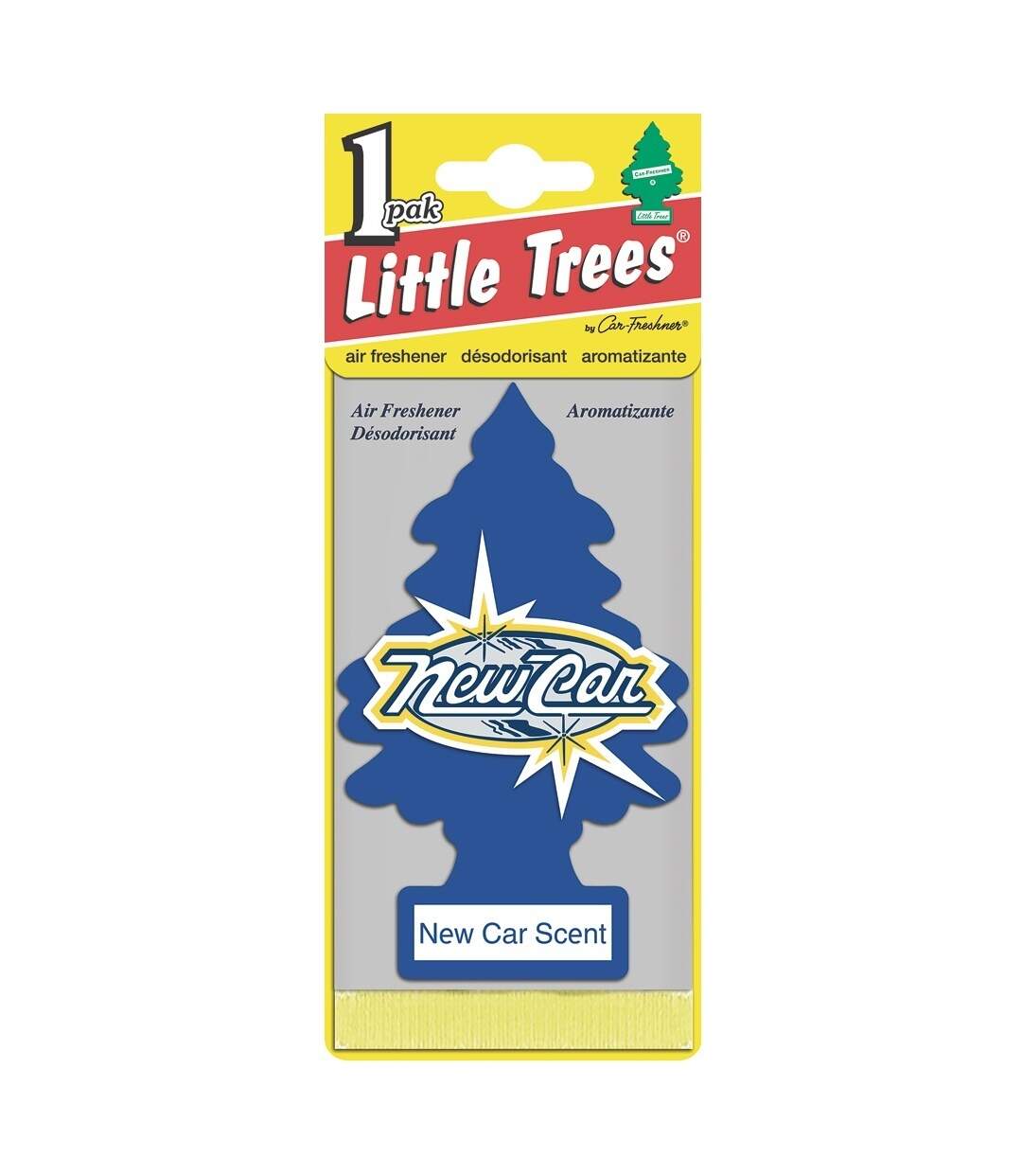 Little trees hanging car air freshener one size blue/white Saxon Automotive-1