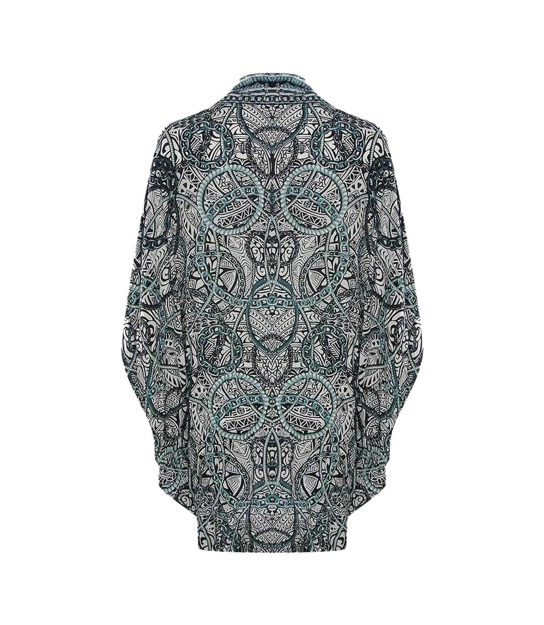 Womens/ladies Jafari Short Shrug Black Inoa-2