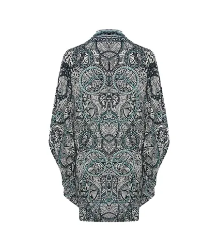 Womens/ladies Jafari Short Shrug Black Inoa