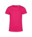 Womens/ladies #inspire E150 T-shirt Magenta Pink B&C-1
