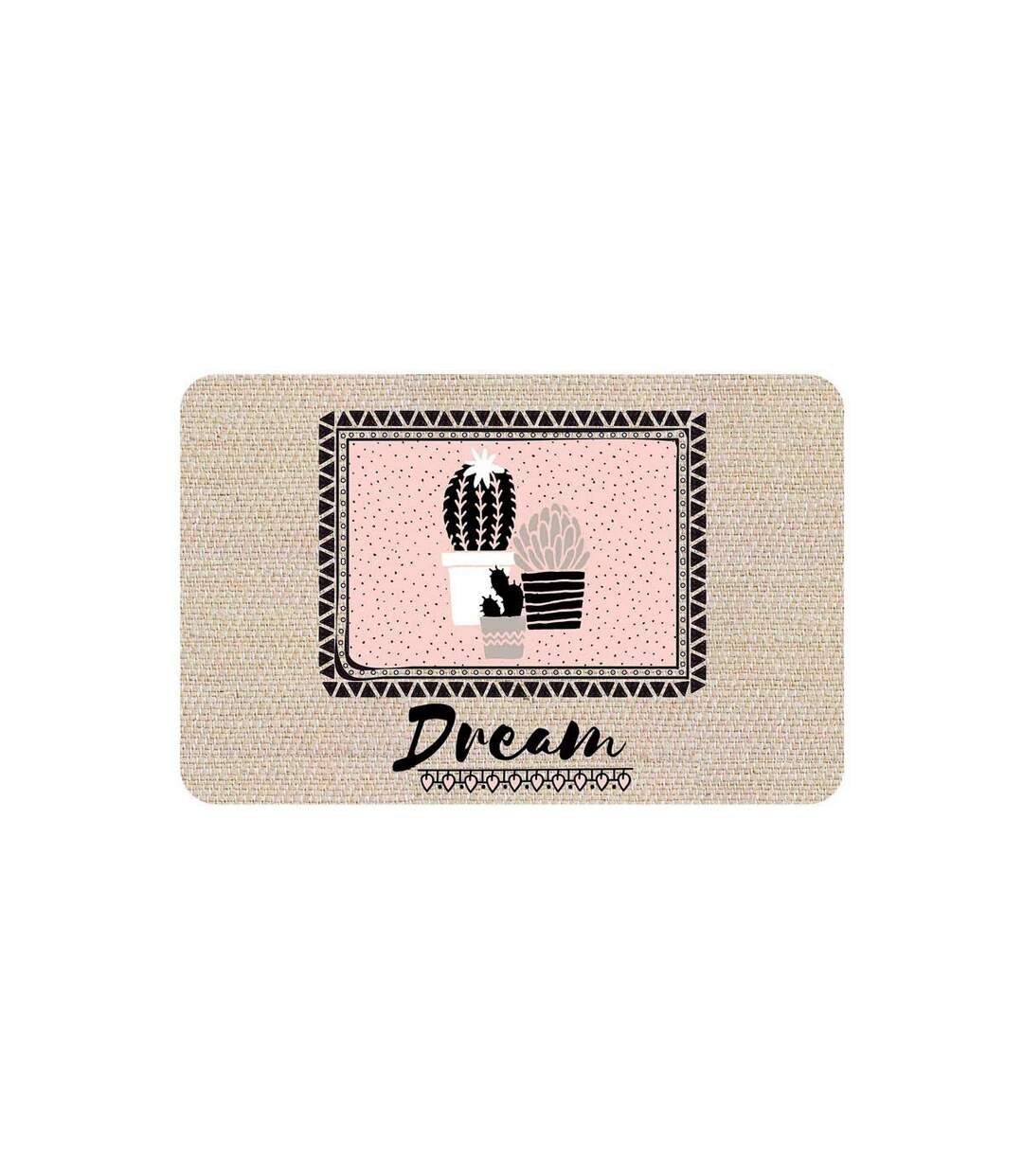 Set de Table à Motifs Carlota 28x44cm Beige-1
