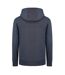 Mens Signature Cotton Full Zip Hoodie Dark Charcoal Marl SoulCal-2