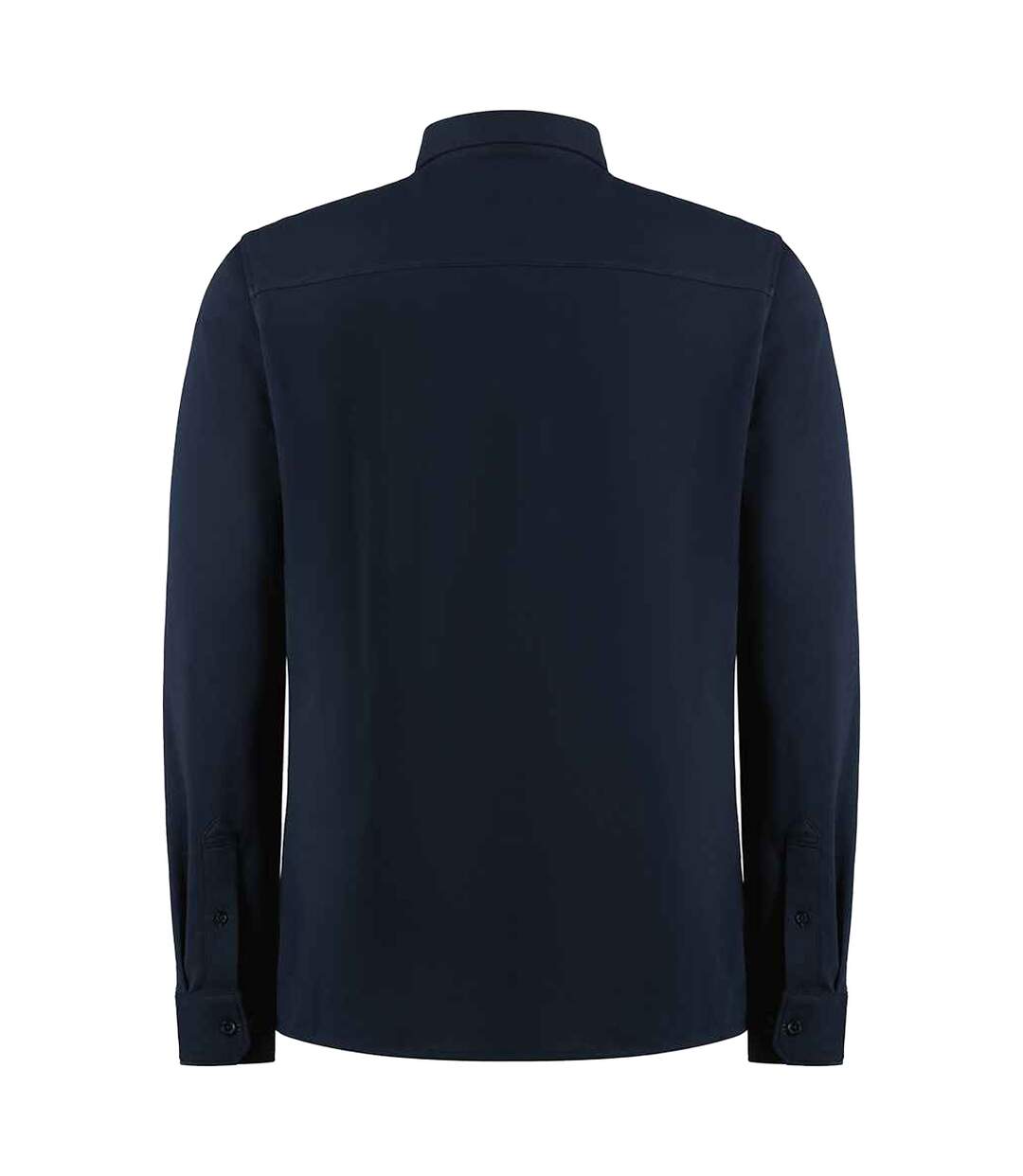 Chemise Manches Longues Homme Bleu Marine Kustom Kit-2