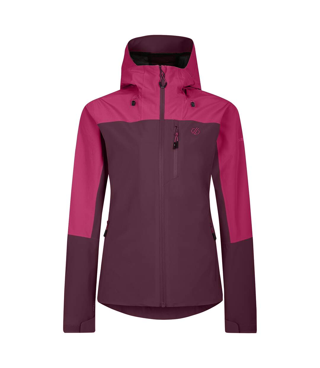 Veste imperméable mountain series femme figue / rose foncé Dare 2B