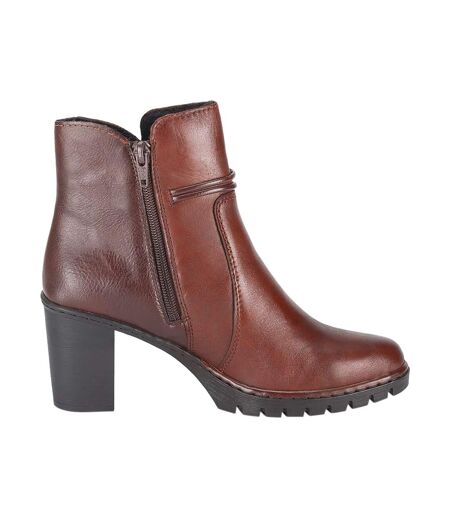 Bottines Talon Cuir Rieker Minato