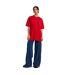 T-shirt Femme Rouge Vif Build Your Brand-1