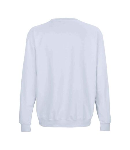 Unisex Adult Columbia Crew Neck Sweatshirt Creamy Blue SOLS