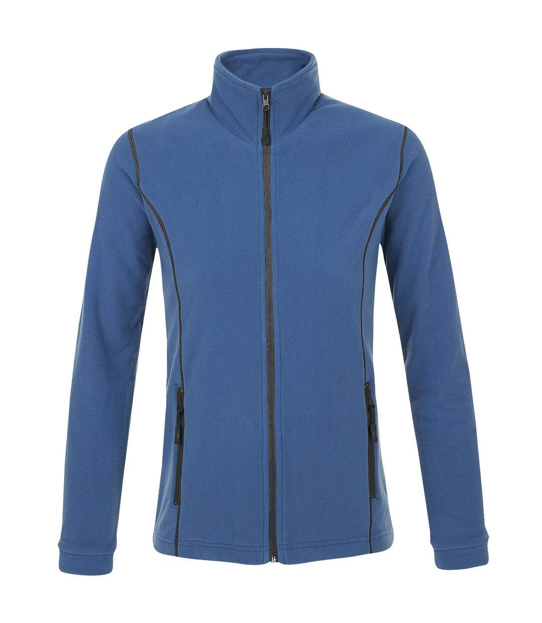 Veste micropolaire zippée femme - 00587 - bleu ardoise