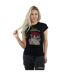 Disney T-shirt en coton pour femme/femme (Noir) - UTBI45399-2