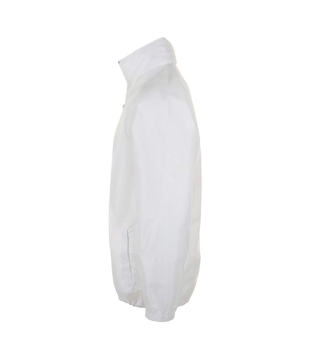 Coupe-vent Shift Unisexe Blanc SOLS-3