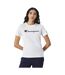 T-shirt Manches Courtes Femme Blanc Champion-1