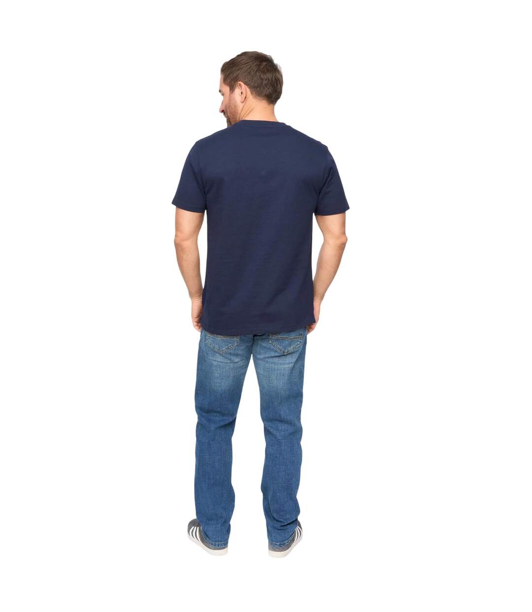 T-shirt Garside Homme Bleu Marine Bewley & Ritch-3