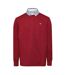 Polo Sweat Rugger Homme Rouge Gant-1