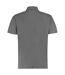 T-shirt polo hommes gris Kustom Kit